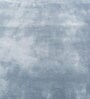 Blue Abstract Viscose 5 ft X 8 ft Hand Tufted Rectangle Carpet