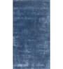 Blue Abstract Viscose 6 ft X 9 ft Hand Tufted Rectangle Carpet
