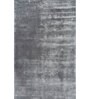 Blue Abstract Viscose 6 ft X 9 ft Hand Tufted Rectangle Carpet