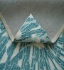 Blue Abstract Wool Hand Tufted Carpet