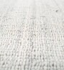 Blue Abstract Wool 5 ft X 8 ft Hand Woven Carpet