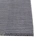 Blue Abstract Wool 6 ft X 9 ft Hand Woven Carpet