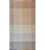 Blue Abstract Wool 6 ft X 9 ft Hand Woven Carpet