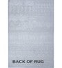 Blue Abstract Wool 8 x 10 ft Hand Knotted Carpet