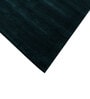 Blue Abstract Wool and Viscose 4'4 ft X 6 ft Hand Tufted Irregular Carpet