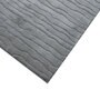 Blue Abstract Wool and Viscose 4 ft X 6 ft Hand Tufted Rectangle Carpet