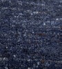 Blue Abstract Wool and Viscose 6 ft X 9 ft Hand Woven Carpet