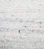 Blue Abstract Wool and Viscose 6 ft X 9 ft Hand Woven Carpet