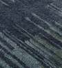 Blue Abstract Woolen Blend 4 x 6 Feet Hand Tufted Carpet