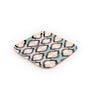 Blue Aluminium 6 Inch Square Appetizer Platters