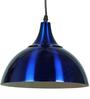 Akio Blue Aluminium Hanging Light
