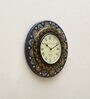 Blue Analog Traditional  Wall Clock