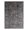 Blue and Beige Persian 3x5 Feet Machine Made Carpet