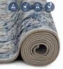 Blue and Beige Persian 4x6 Feet Machine Made Carpet