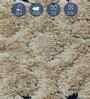 Blue and Cream Persian 2x7 Feet Machine Made Runner