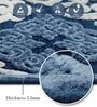 Blue and Cream Persian 2x7 Feet Machine Made Runner