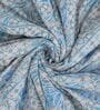 Blue and Green 100% COTTON Solid 150 GSM King Bed Comforter