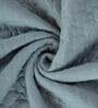 Blue and Green Polyester Solid 200 GSM Double Bed Comforter