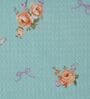Blue and Green Polyester Solid 200 GSM Double Bed Comforter