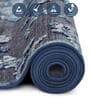 Blue and Grey Persian 4x6 Feet Machine Made Carpet