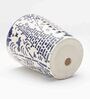 Blue And White Ceramic Hand Patterned Planter, Set of 3