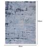 Blue Anil Modern Pile 3X5 Ft Carpet