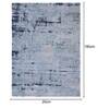 Blue Anil Modern Pile 4X6 Ft Carpet