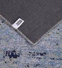 Blue Anil Modern Pile 5X7 Ft Carpet