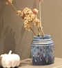Blue Antique Flower Vase