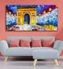 Blue Arc De Triomphe Canvas Wall Painting