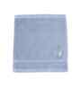 Blue Bamboo Cotton Solid 650 GSM Face Towel Set (4Pc)