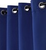 Polyester Blackout 9 Feet Eyelet Curtain