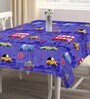 Blue Blended Cotton Cartoon 72x52 Inches Table linen
