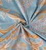 Blue Blended Cotton Indian 72x52 Inches Table linen