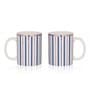 Blue Bliss Tea & Coffee Mugs (Set Of 2)