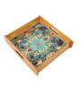 Blue Blossom Art Tray