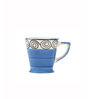 Blue Breeze Coffee Cup Set of 6(160 ML Each) Microwave Safe Coffee Cup.
