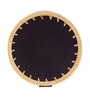 Blue Cane Round Serving Tray (Small)