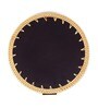 Blue Cane Round Serving Tray (Small)
