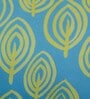 Blue Traditional Canvas 22 x 12 Inches Cushion Cover