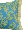 Blue Traditional Canvas 22 x 12 Inches Cushion Cover