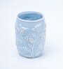 Blue Ceramic Bathroom Set Of 4