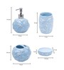 Blue Ceramic Bathroom Set Of 4