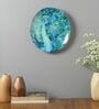 Blue Ceramic Decorative Wall Plate