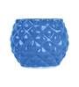 Blue Ceramic Pineapple Bowl Shape Planter