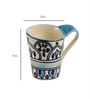 The Royal 150ml Blue & White Ceramic (Set of 6) Coffee Mug