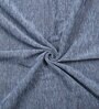 Blue Chenille Plain Solid Pattern 60 X 50 Inch Throw