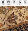 Blue Classic Wool 2.6"x10 Feet Hand Made Rectangle Carpet