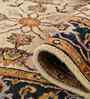 Blue Classic Wool 2.6"x10 Feet Hand Made Rectangle Carpet