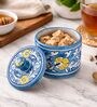 Blue Clay Blue Pottery Box With Lid